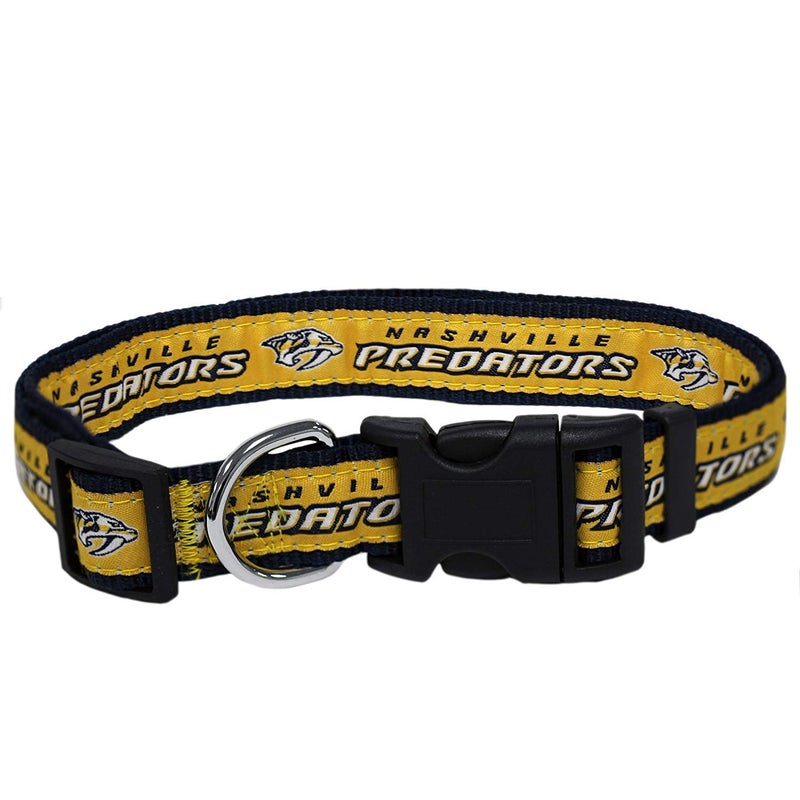 Pets First NHL Collar for Dogs & Cats. Adjustable, Cute, & Stylish! The Ultimate Hockey Fan Collar! - Image 1